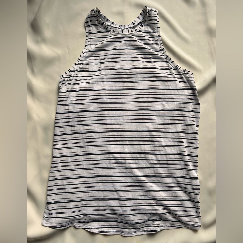lululemon 2 Black and White Striped Tank Top BUNDLE - Picture 5 of 7